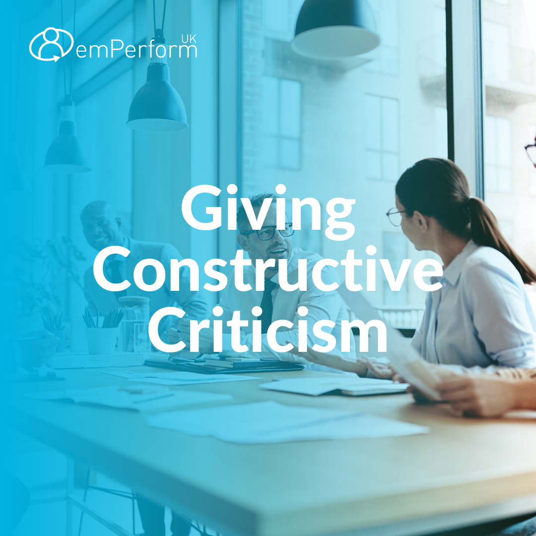 How to Give Constructive Feedback That Employees Will Actually Receive