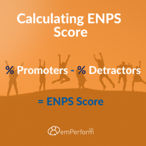calculating enps score