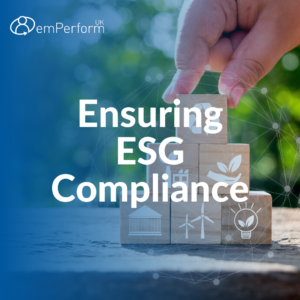 Ensuring ESG Compliance 